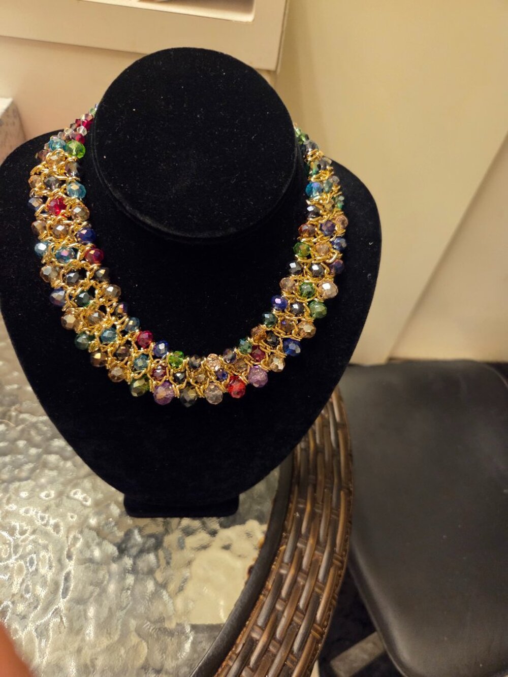 Bib necklace